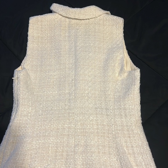 Zara white tweed mini dress - Picture 6 of 12